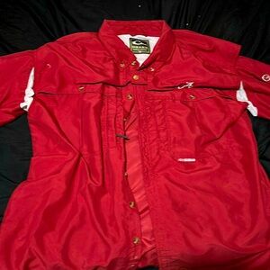 Red Alabama Drake XL button up